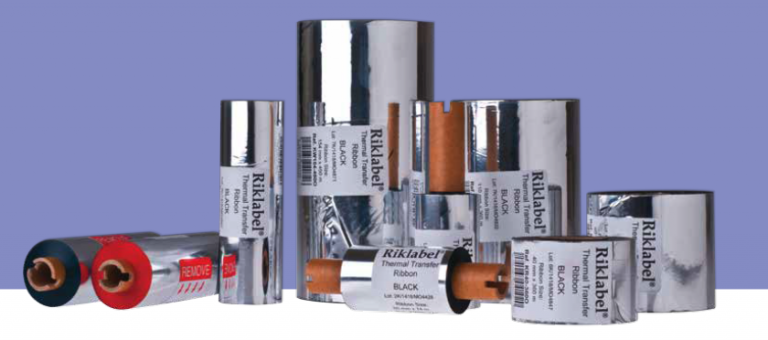 Thermal transfer barcode ribbons